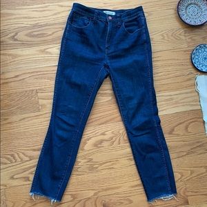 Madewell High Riser Skinny Skinny Denim